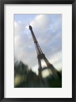 Framed Winter View of the Eiffel Tower