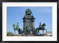 Framed Maria Theresa Statue