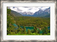 Framed Alpine Lake in the Austrian Alps