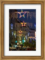 Framed Christmas Lights in Paris