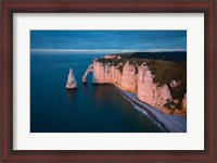 Framed Normandy at Etretat