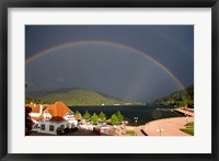 Framed Rainbows at Lake Gerardmer, France