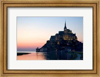Framed Mont Saint Michel, Basse-Normandie, France