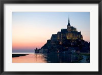 Framed Mont Saint Michel, Basse-Normandie, France