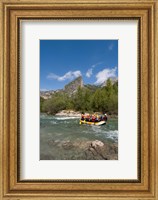 Framed Rafting on Verdon River,  Provence, France