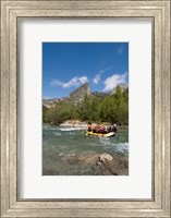 Framed Rafting on Verdon River,  Provence, France