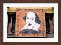 Framed Shakespeare and Company Bookstore, Paris, France