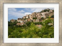 Framed Village of Pieve, Corsica, France