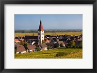 Framed Ammerschwihr, Alsatian Wine Route