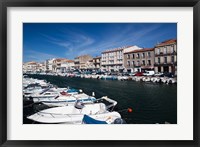 Framed Old Port Waterfront, France