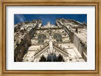 Framed St Peter's Cathedral, Regensburg, Germany