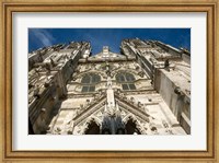 Framed St Peter's Cathedral, Regensburg, Germany