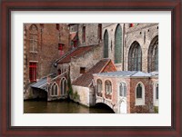Framed Canals, Bruges, Belgium