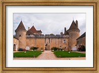 Framed Medieval Chateau de Rully