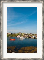 Framed Peggy's Cove Fishing Village