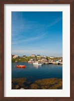 Framed Peggy's Cove Fishing Village