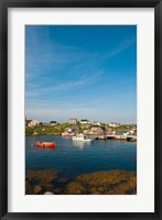 Framed Peggy's Cove Fishing Village