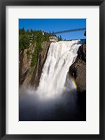 Framed Montmorency Falls, Quebec City