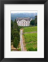 Framed Chateau de la Coulee de Serrant, Loire Valley