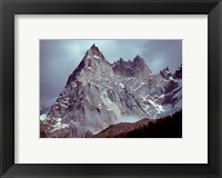 Framed France, Chamonix, Aiguilles du Midi, Spires