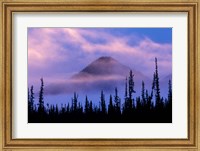 Framed MacKenzie Mountains, Canada