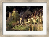 Framed Dordogne River, La Roque-Gageac, France