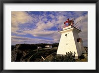 Framed Cape Enrage Lighthouse