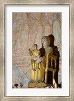 Framed Madonna and Child Statue