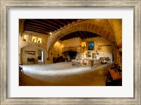 Framed Medieval Kitchen of Chateau de Pierreclos