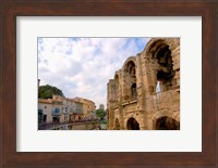 Framed Roman Amphitheatre and Shops, Provence, France