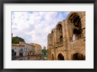 Framed Roman Amphitheatre and Shops, Provence, France