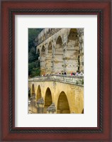 Framed Pont du Gard, Roman Aqueduct