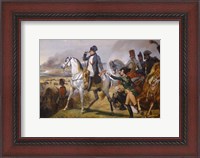 Framed Painting of Napoleon in Hall of Battles