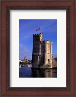 Framed La Rochelle Tour St Nicolas