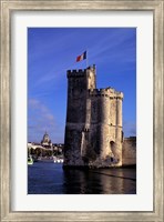Framed La Rochelle Tour St Nicolas