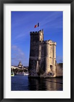 Framed La Rochelle Tour St Nicolas