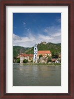 Framed Castle on Danube River