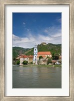 Framed Castle on Danube River