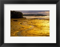 Framed Tide at Sunset on Campobello Island