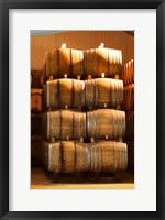 Framed Oak Barrels, Maison Giraud-Hemart
