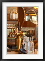 Framed Bistrot du Peintre, Art Nouveau Decor, Paris, France