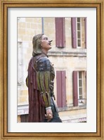 Framed Statue of Cyrano de Bergerac, Dordogne, France