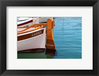 Framed Traditional Boat with Wooden Rudder