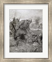 Framed World War I, Battle of Champagne, France