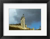 Framed Chateau de Chinon Castle, France