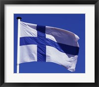 Framed Finnish Flag, Finland