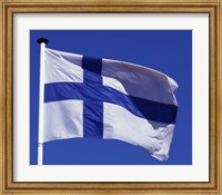 Framed Finnish Flag, Finland