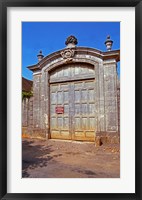Framed Entrance to Chateau de Pommard, France