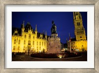 Framed House of Governor and Belfort Church, Belgium