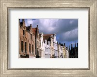 Framed Buildings in Bruges, Belgium